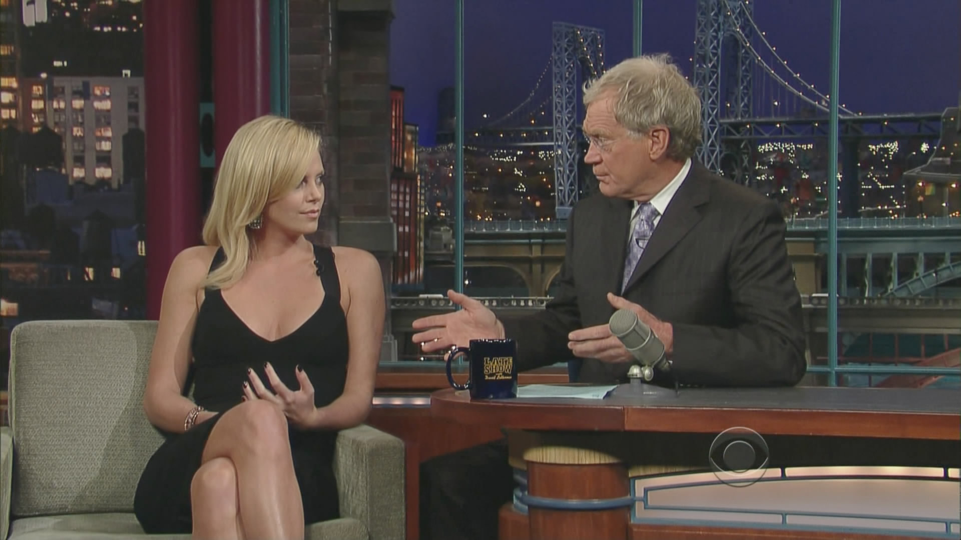 Late Show with David Letterman nude pics.