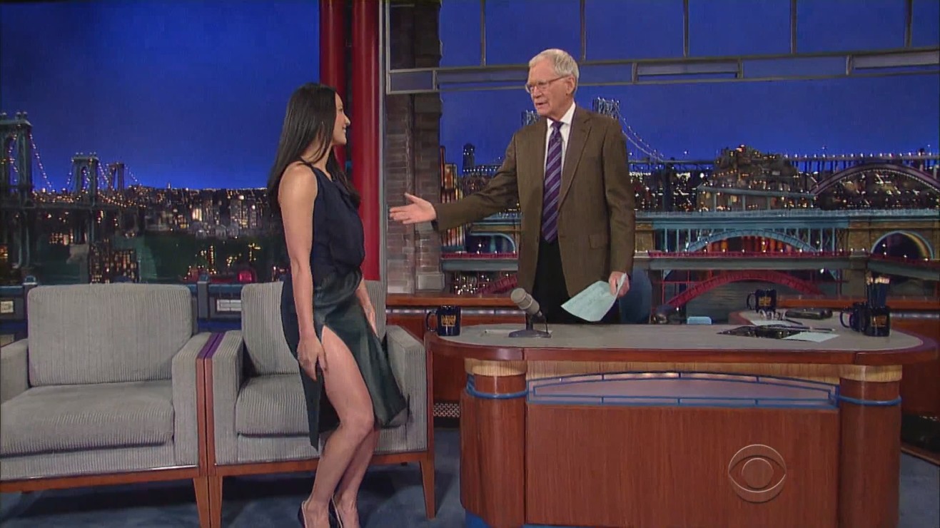 Late Show with David Letterman nude pics.