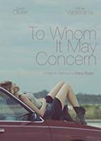 To Whom It May Concern (I) (2015) Обнаженные сцены