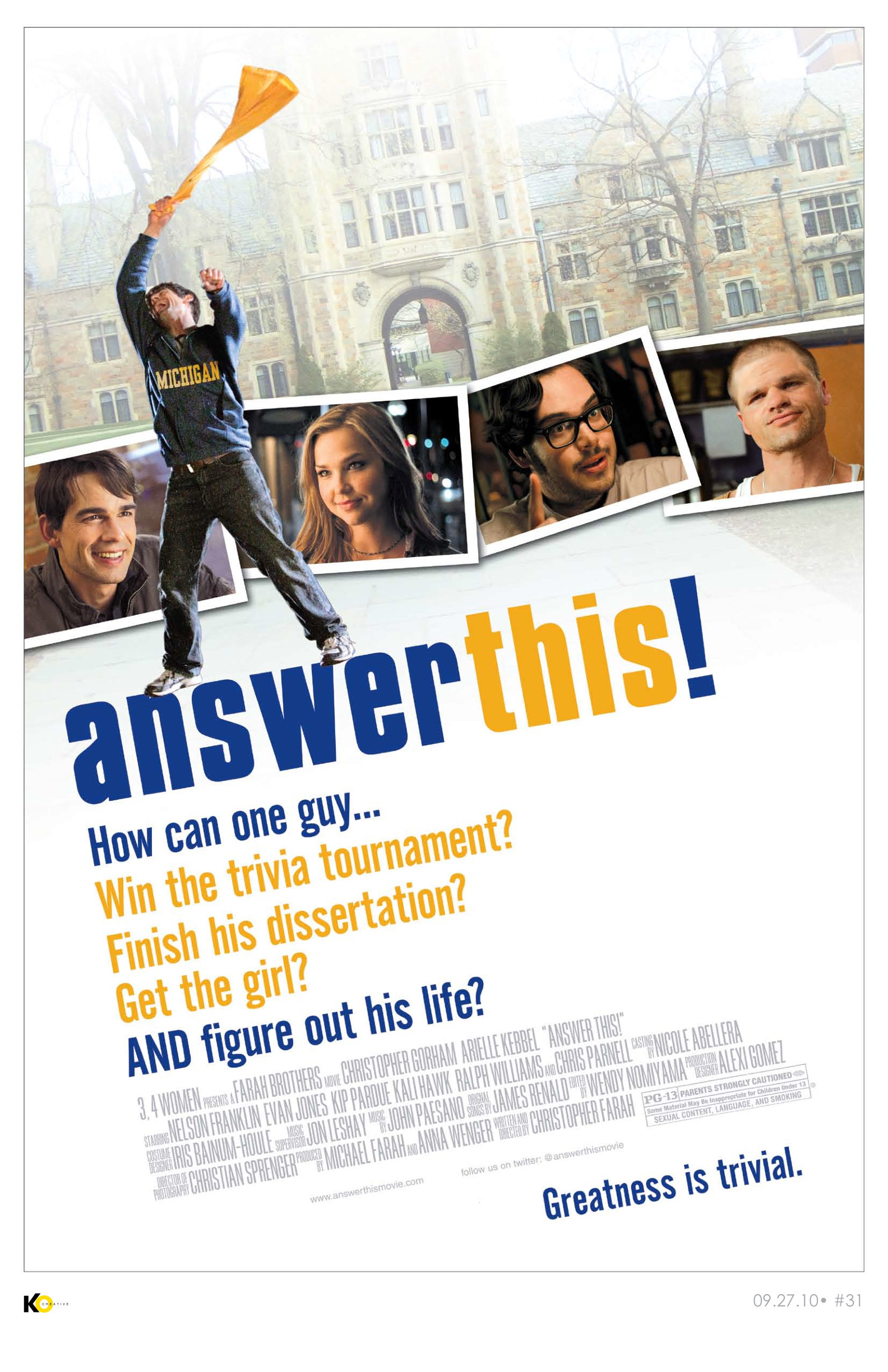 Answer This! (2011) Обнаженные сцены
