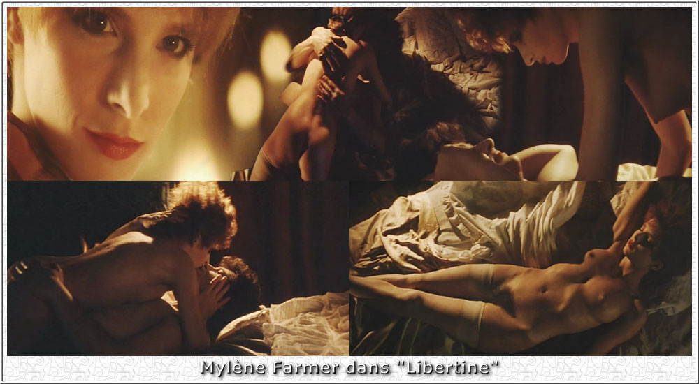 Mylène Farmer: Libertine nude pics.