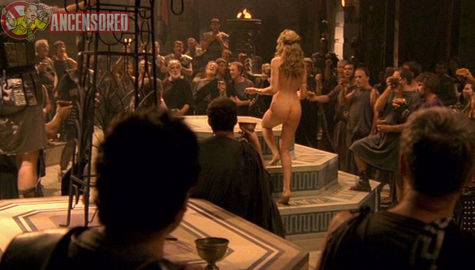 Naked scene from movie troy