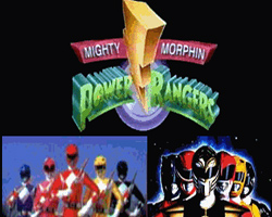 Mighty Morphin Power Rangers обнаженные сцены в ТВ-шоу