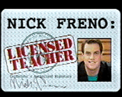 Nick Freno: Licensed Teacher обнаженные сцены в ТВ-шоу