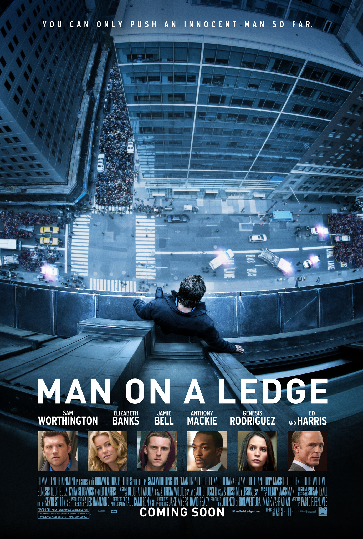 Man on a Ledge 2012 фильм обнаженные сцены