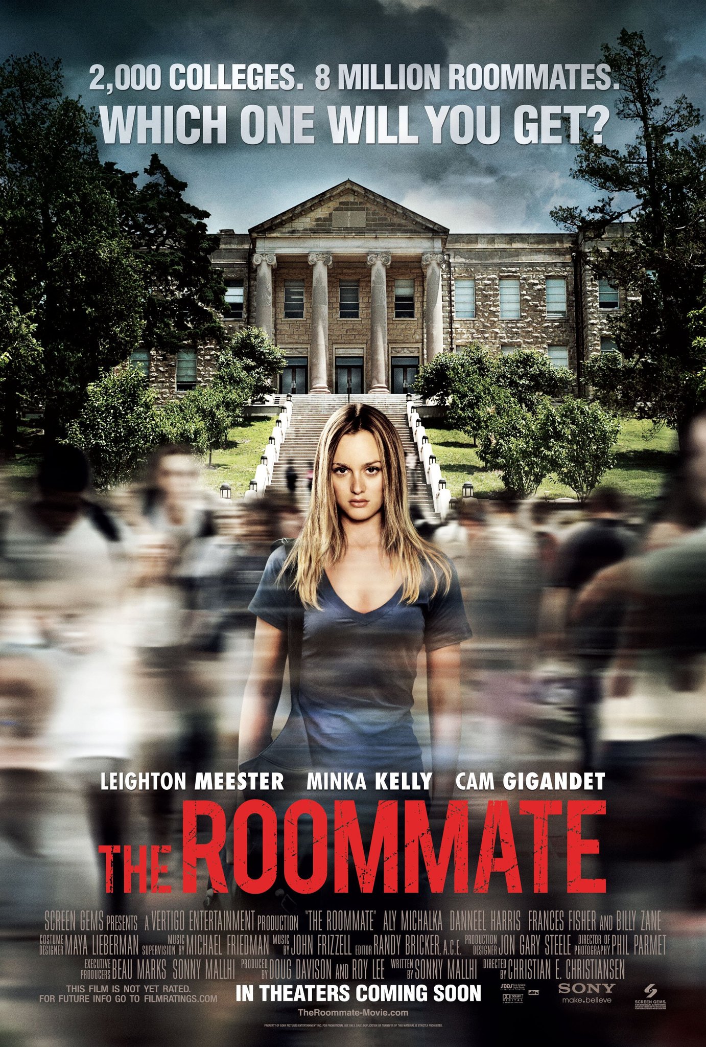 The Roommate (2011) Обнаженные сцены